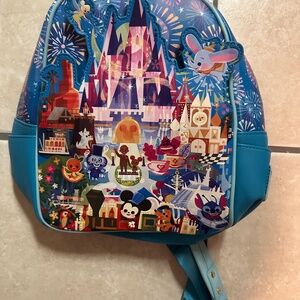 Joey Chou Disney lounge fly back pack
